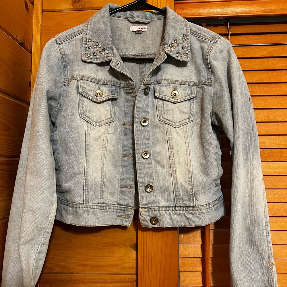 Bedazzled Jean Jacket